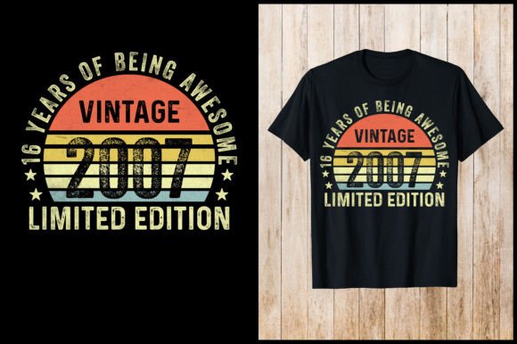 2007 Limited Edition Birthday T-Shirt Graphics Review
