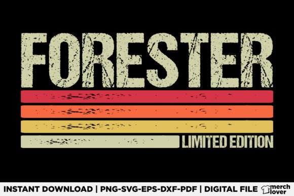 Forester Birthday T-Shirt Graphics for Crafters & Etsy Sellers