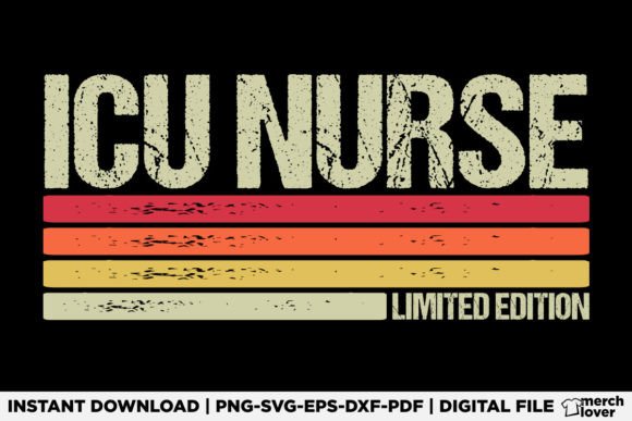 ICU Nurse Birthday T-Shirt Graphics for Local Business Branding