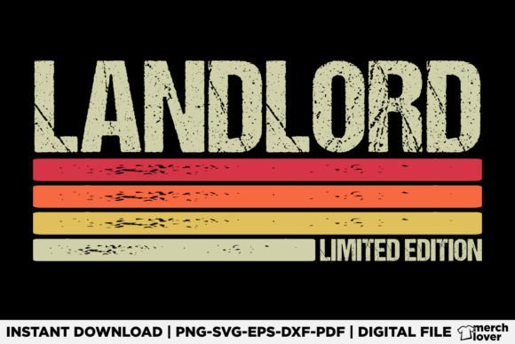 Landlord Birthday T-Shirt Graphics: Playful Design for Local Branding