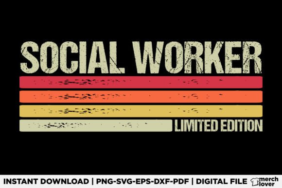 Social Worker Birthday T-Shirt Design: A Fun Graphic for Marketing Moments