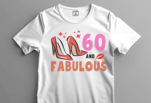 Stepping into My 60th Birthday Png Graphics & T-Shirt Designs