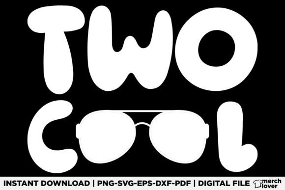 Two Cool 2nd Birthday T-Shirt Graphics for Modern Blog & Editorial Design