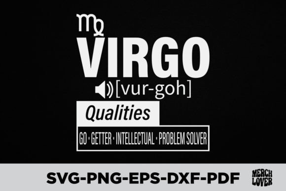 Virgo Zodiac Birthday T-Shirt Graphics for Handmade T-Shirt Designs